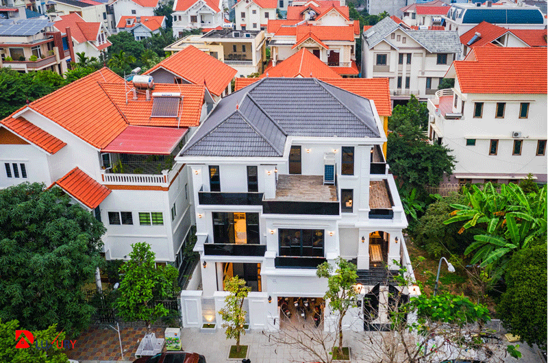 THI CÔNG THỰC TẾ BIỆT THỰ 3 TẦNG